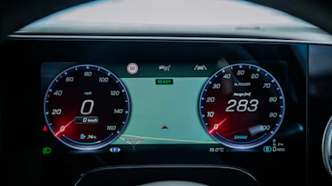 Mercedes C-Class Electric UK - digital drivers display