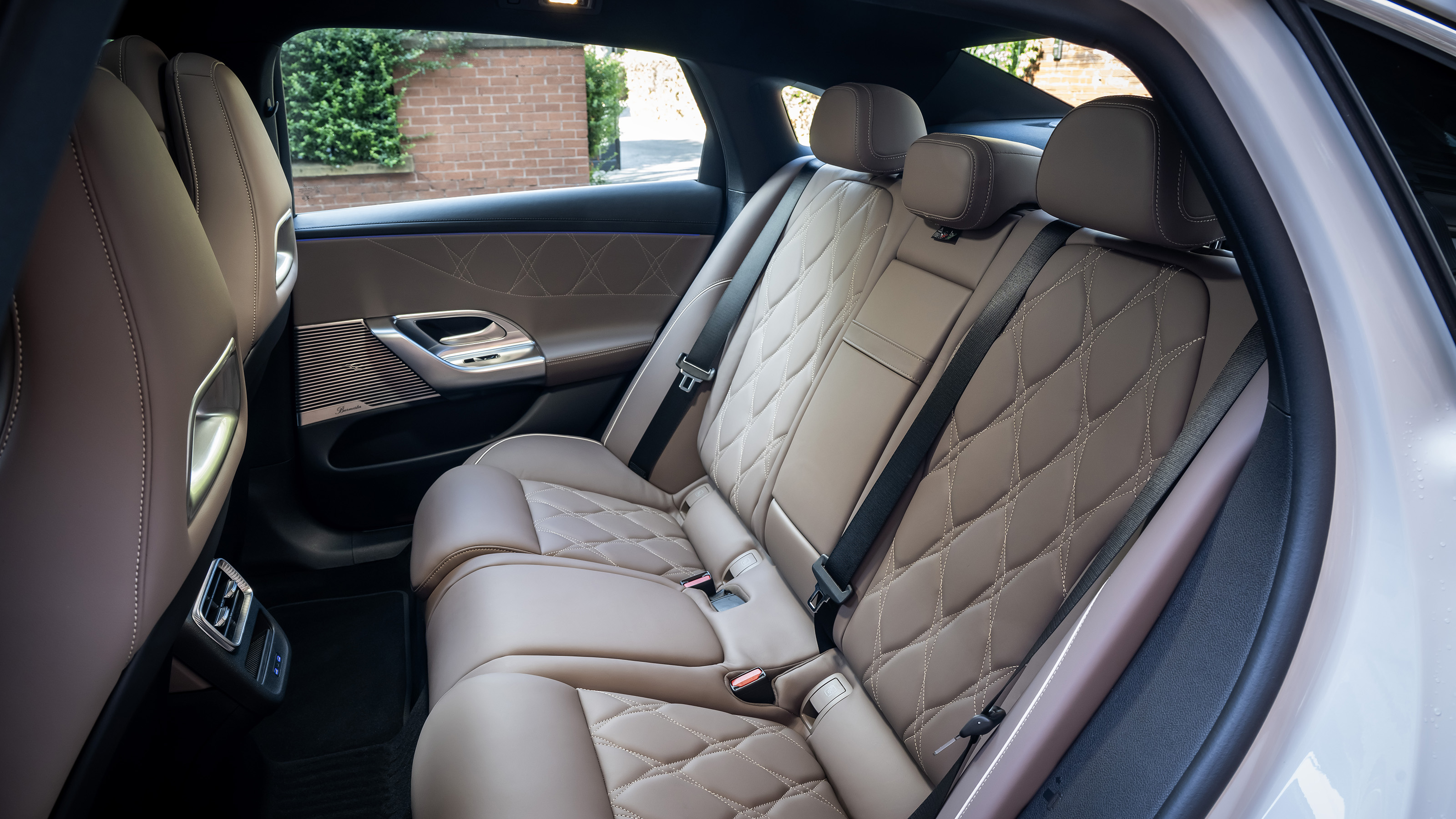 Mercedes C-Class Electric UK - rear seats 