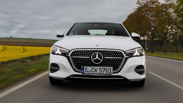Mercedes C-Class facelift 2026 - full front