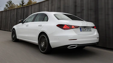 Mercedes C-Class facelift 2026 - rear