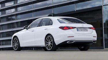 Mercedes C-Class facelift 2026 - rear static