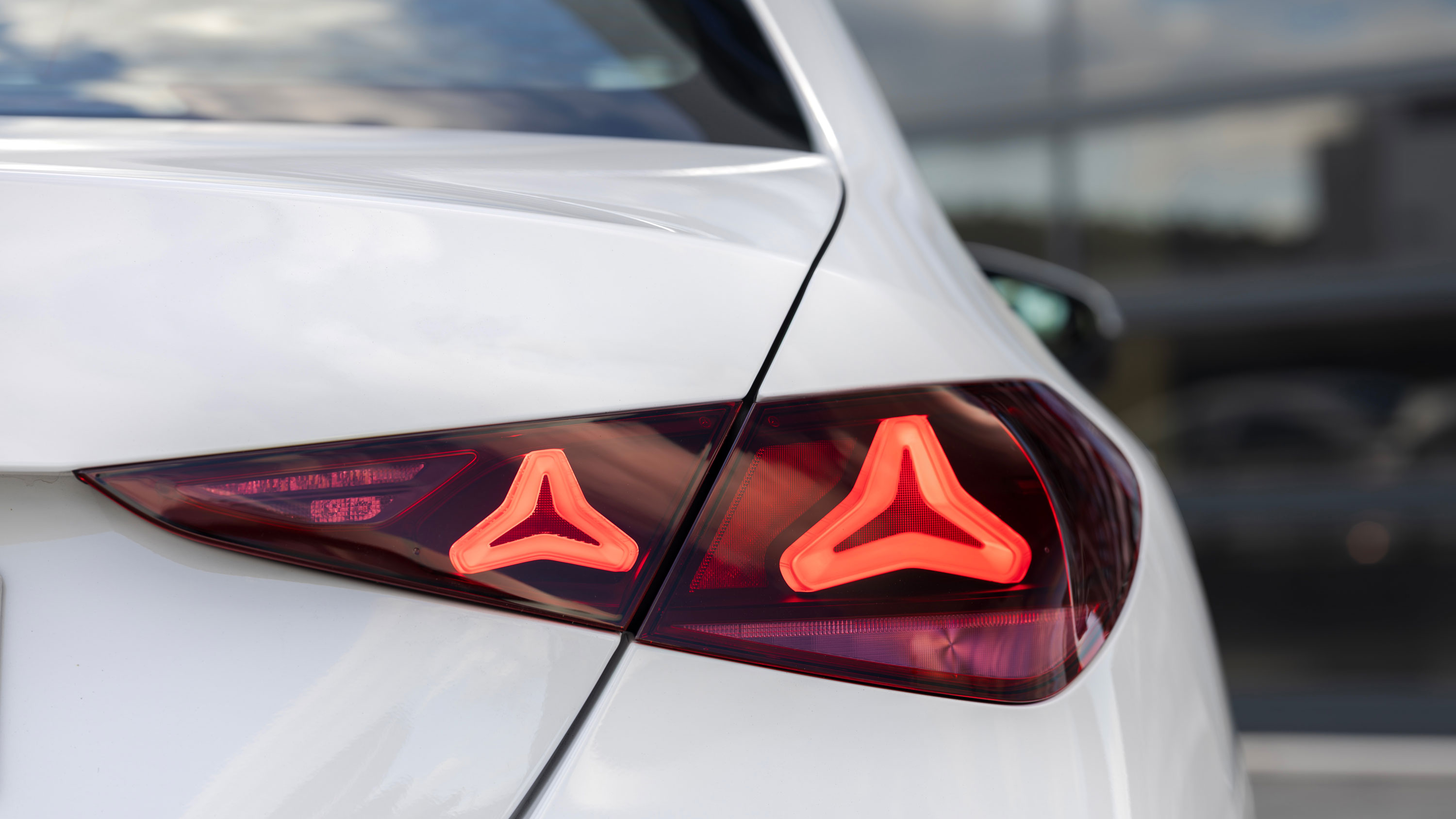 Mercedes C-Class facelift 2026 - rear light