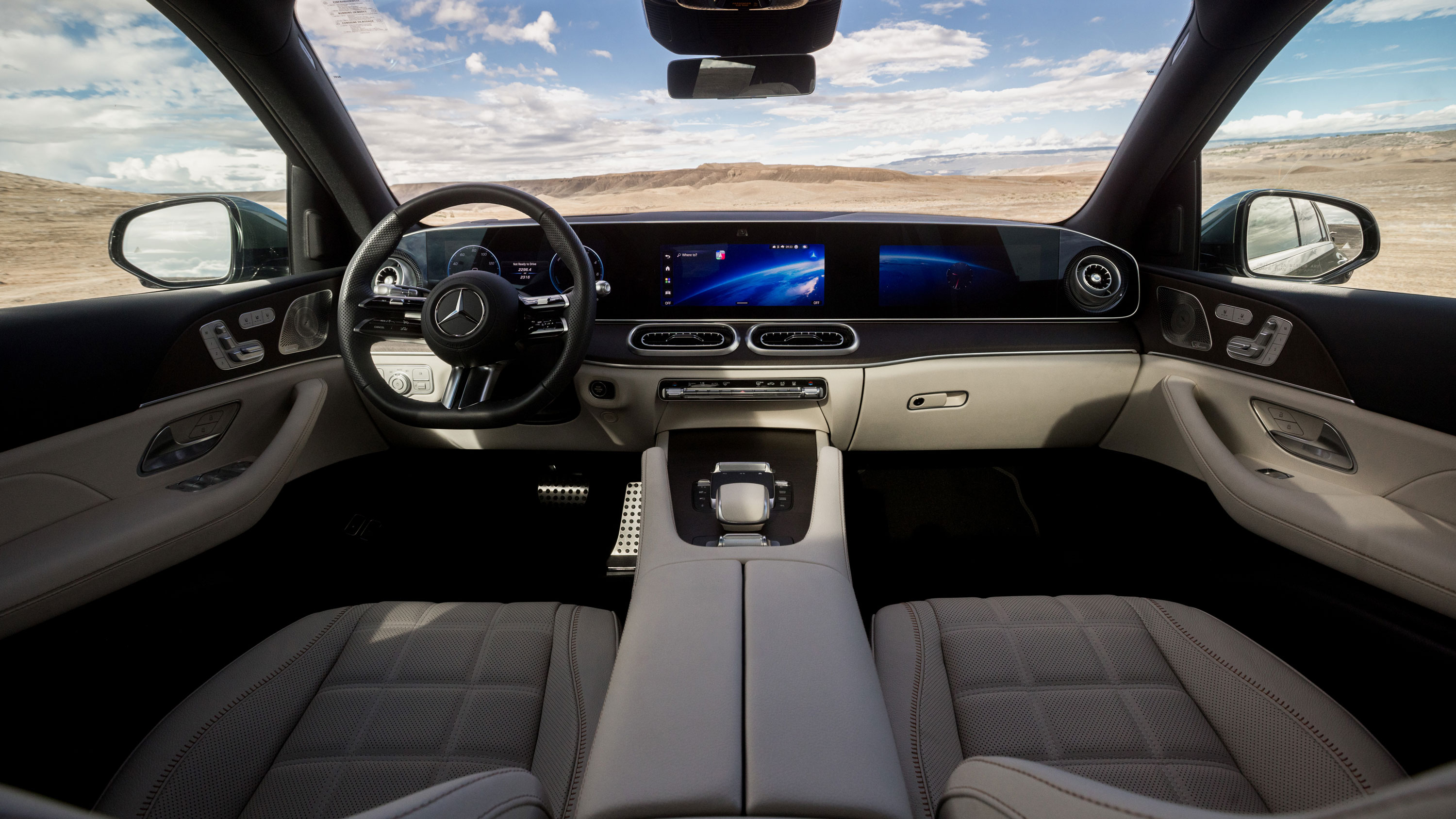 Mercedes GLE - cabin