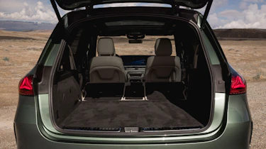 Mercedes GLE - boot seats down