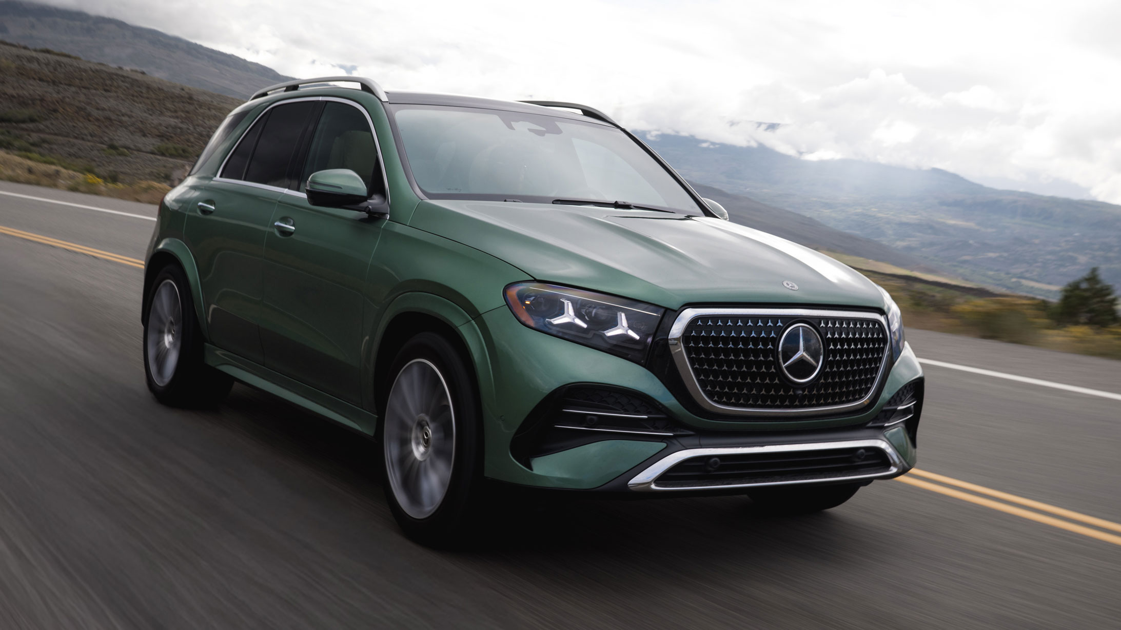 Mercedes GLE - front tracking