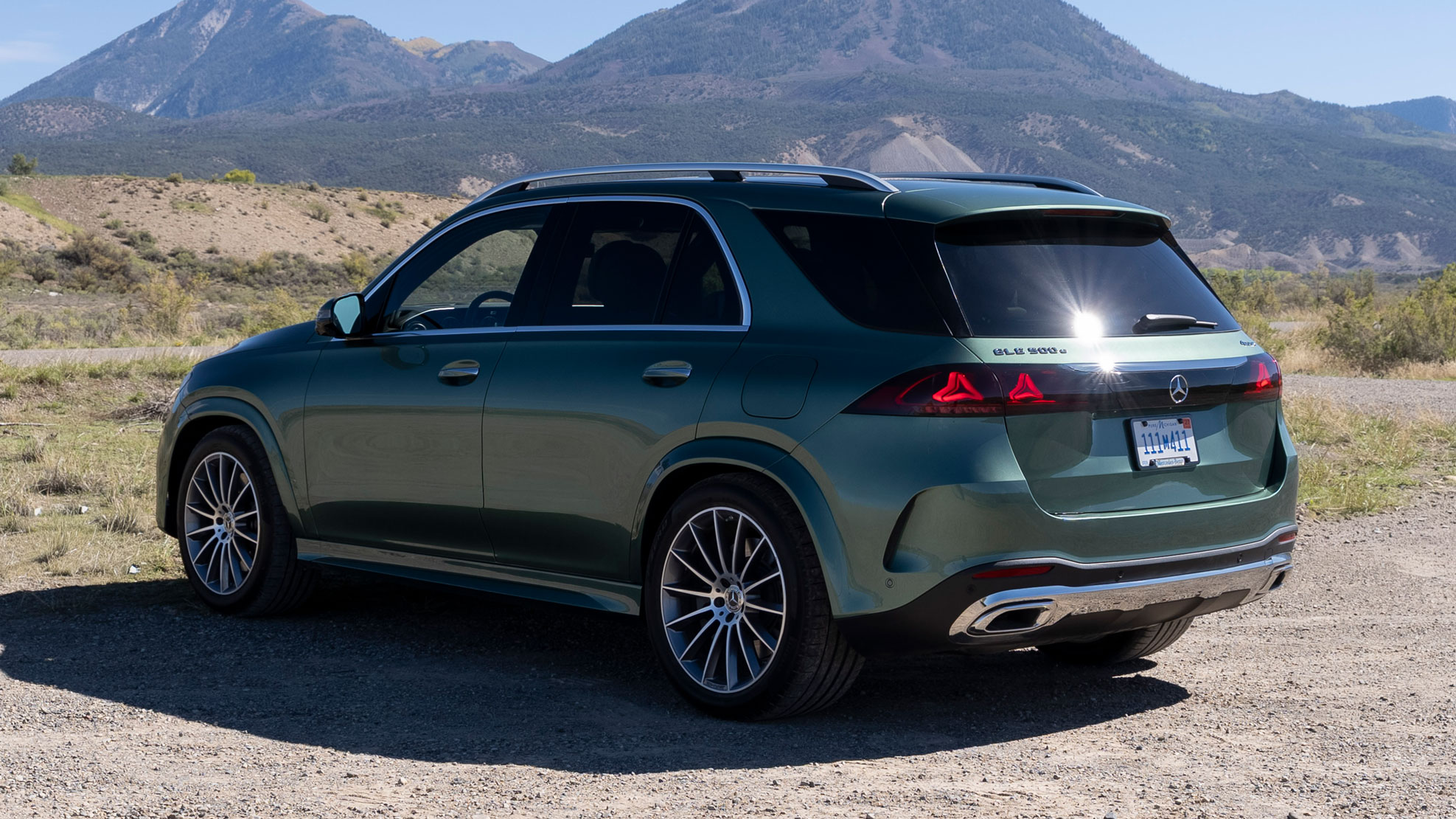 Mercedes GLE - rear static