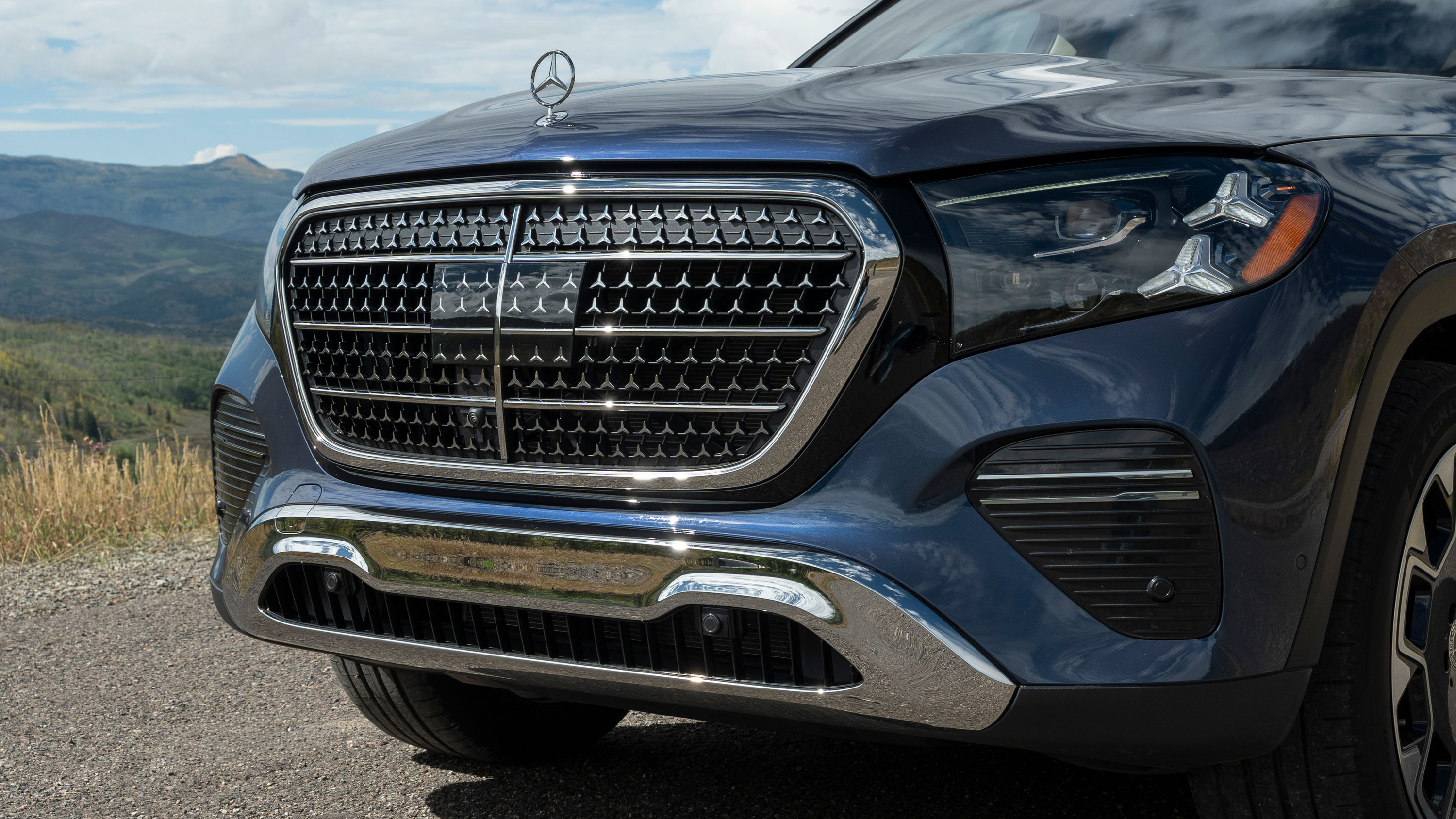 Mercedes GLS - grille
