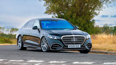 Mercedes S-Class - front cornering