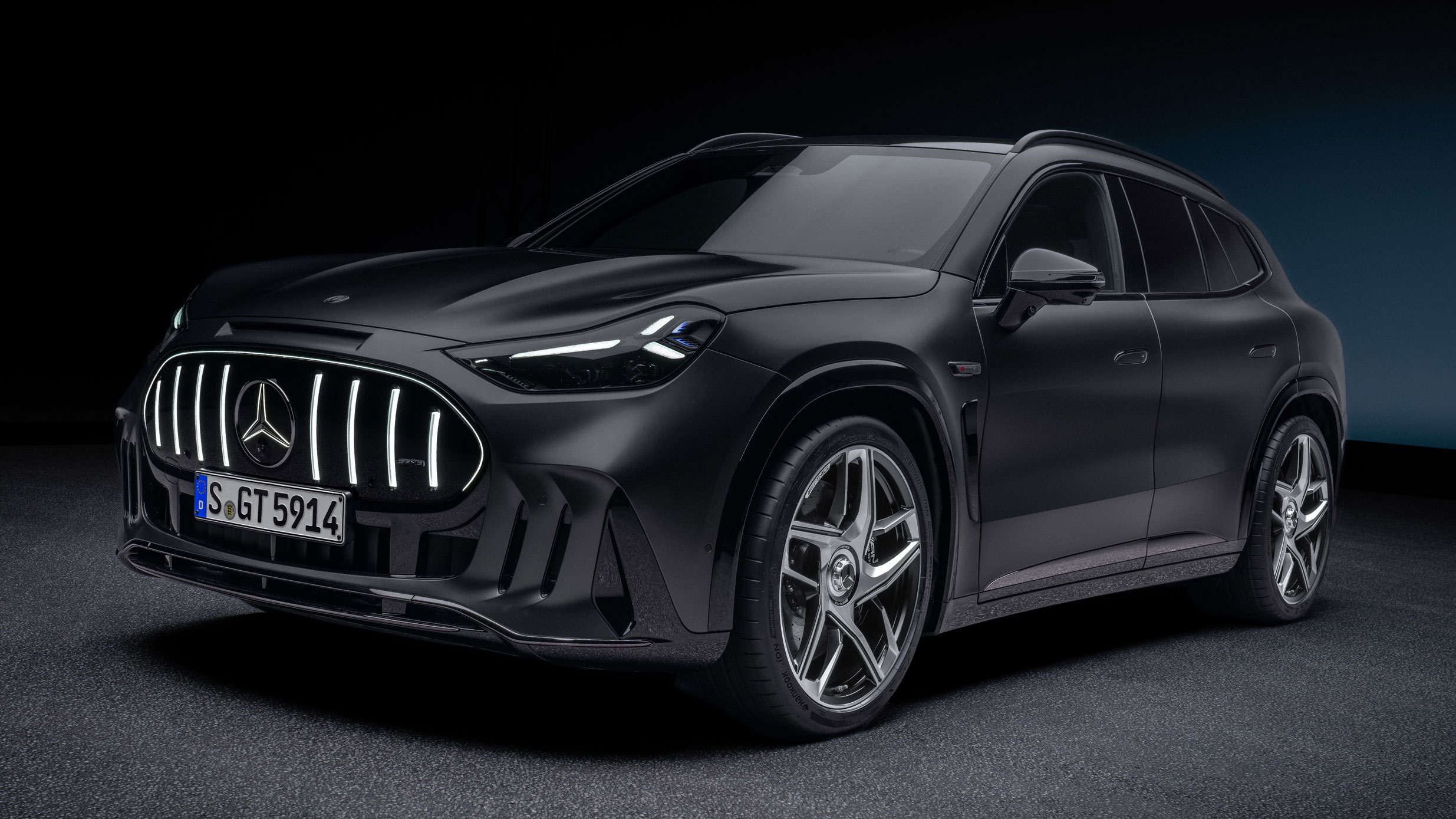 Mercedes-AMG GT SUV - front black