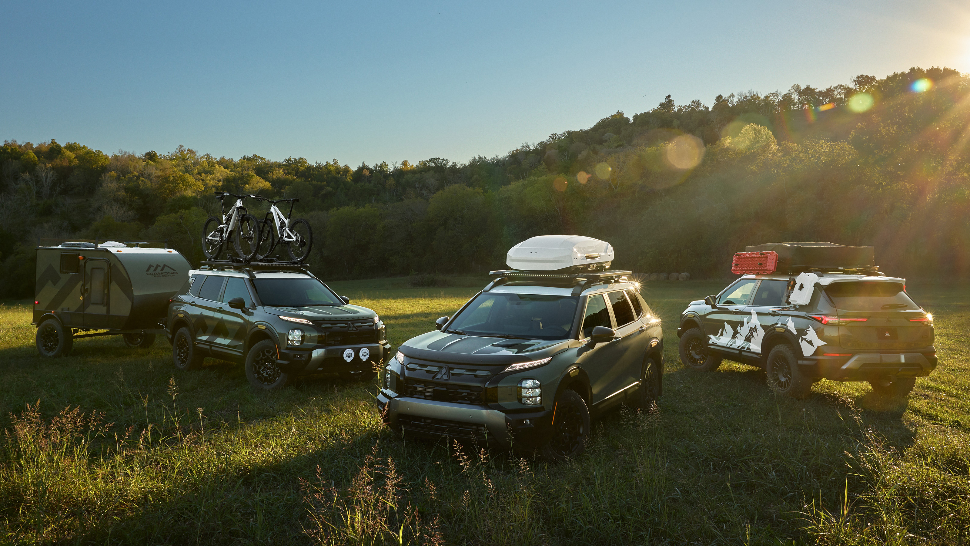 Mitsubishi Outlander Diamond Trail SEMA - range