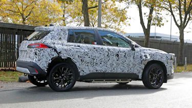 Mystery Toyota SUV spied - rear angled