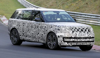 New 2027 Range Rover - front 3/4