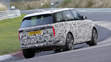 New 2027 Range Rover - rear 3/4