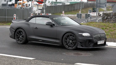 New Bentley Supersports Convertible - front angled