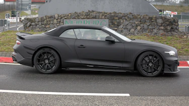 New Bentley Supersports Convertible - side