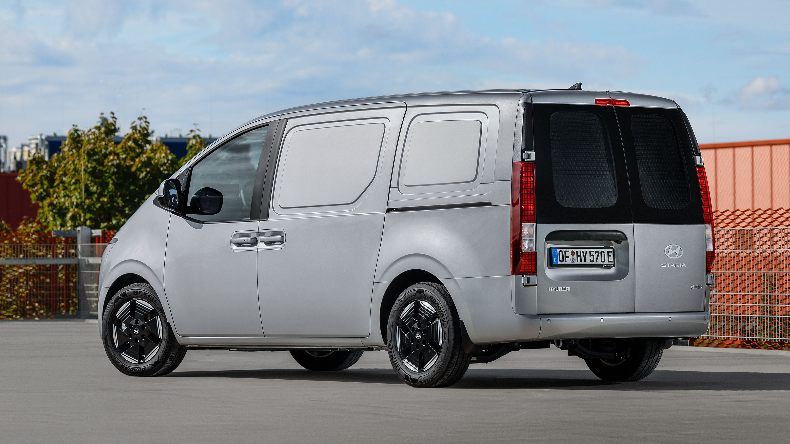 New Hyundai Staria Cargo - rear angled