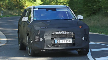 New Kia Sportage spotted - front