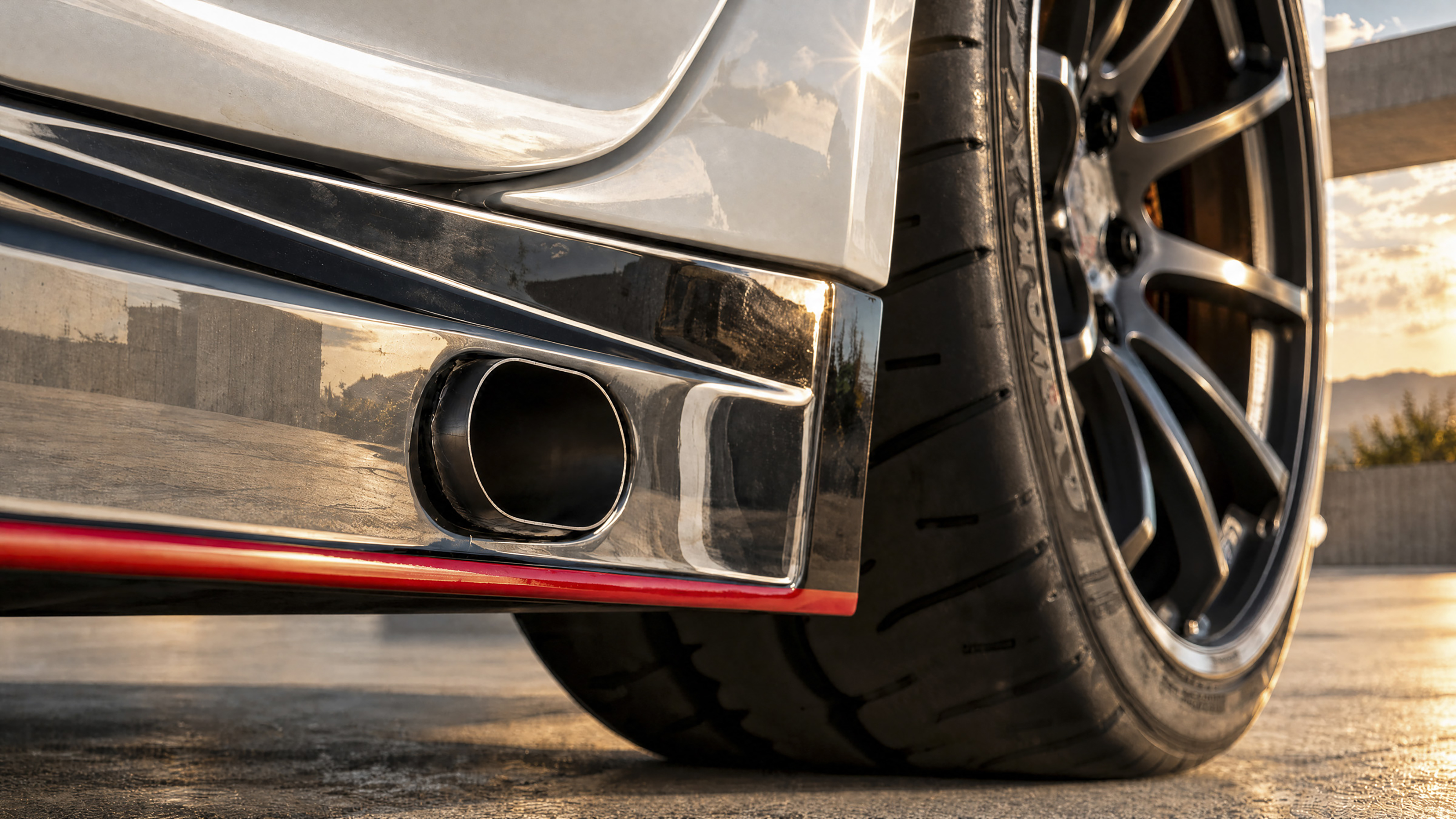 New Nissan Sentra Spec-V Concept - side-exit exhaust