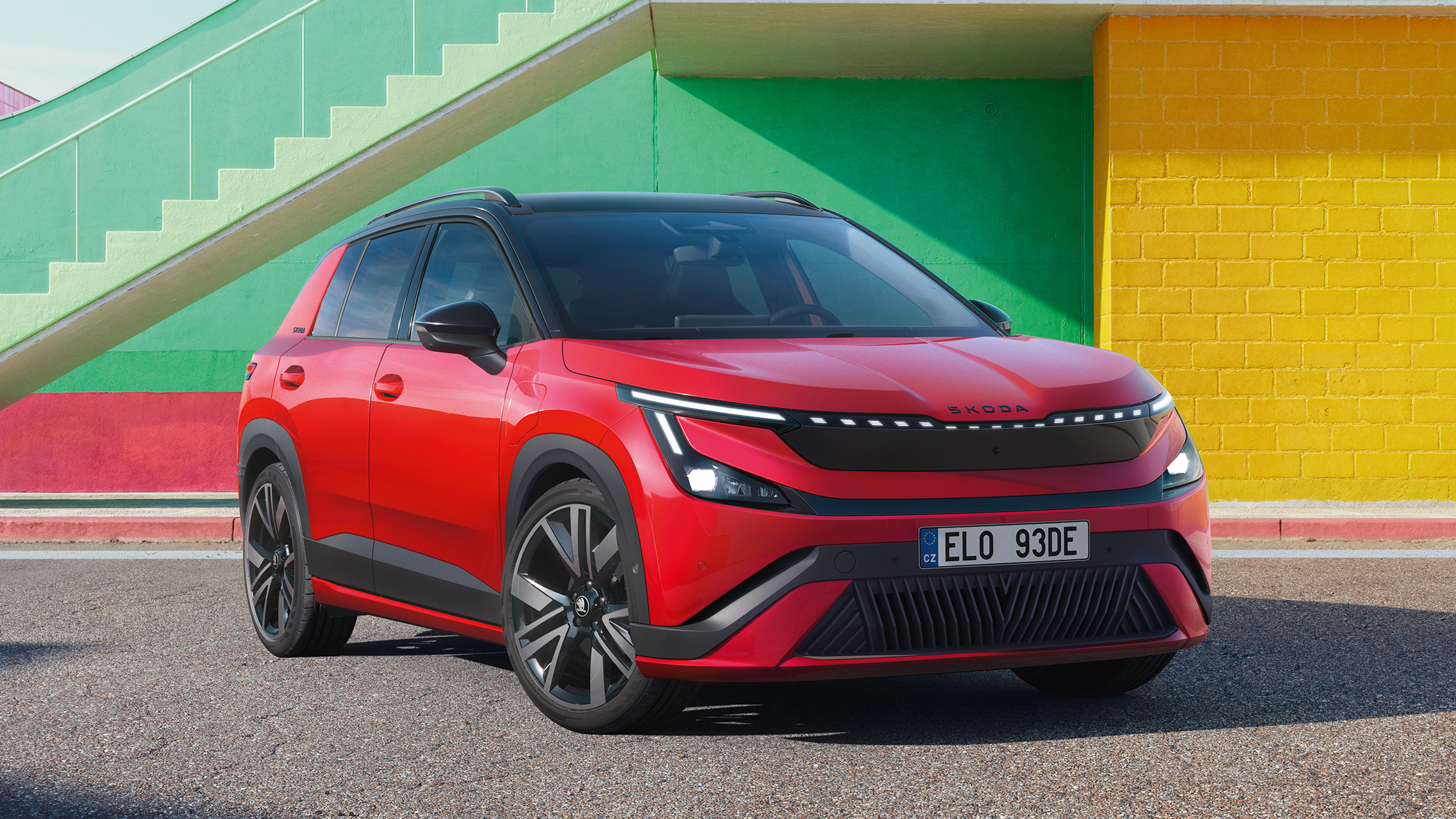 New Skoda Epiq SportLine - front static 