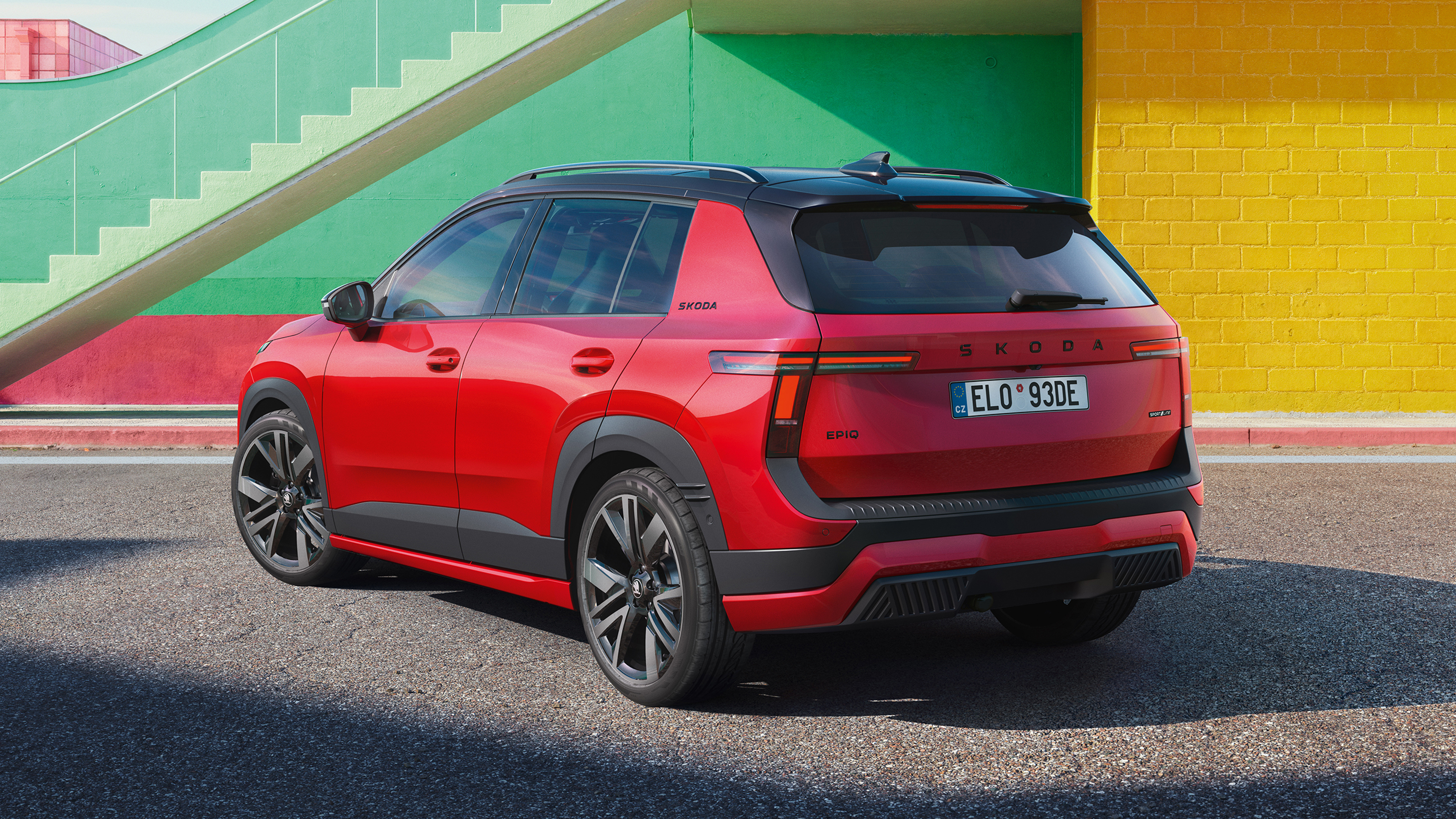 New Skoda Epiq SportLine - rear static 