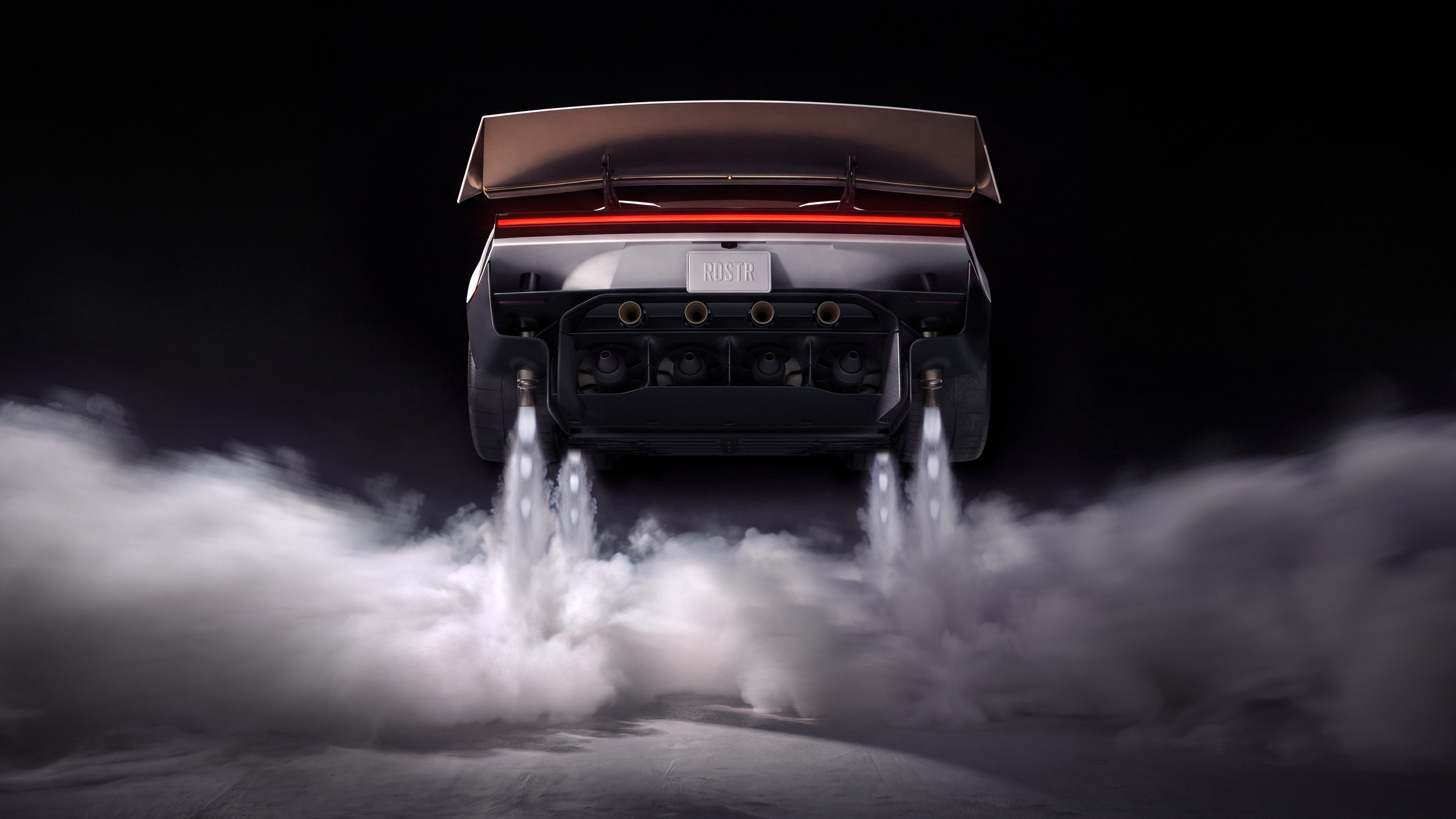 New Tesla Roadster - flying