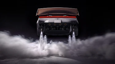 New Tesla Roadster - flying