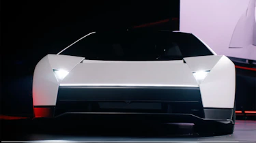 New Tesla Roadster reveal - front