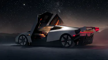 New Tesla Roadster - rear