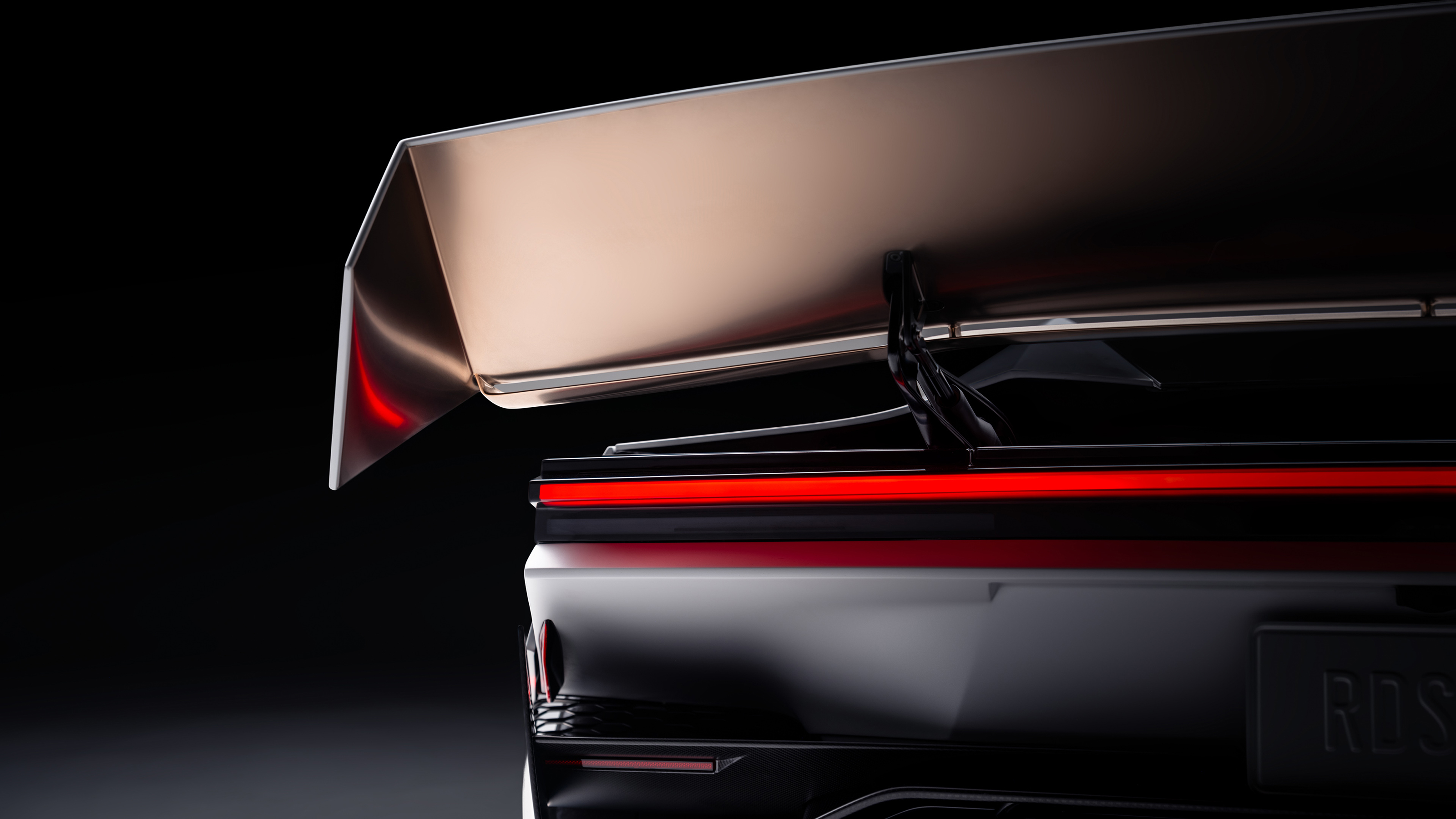 New Tesla Roadster - rear spoiler