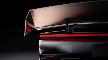 New Tesla Roadster - rear spoiler