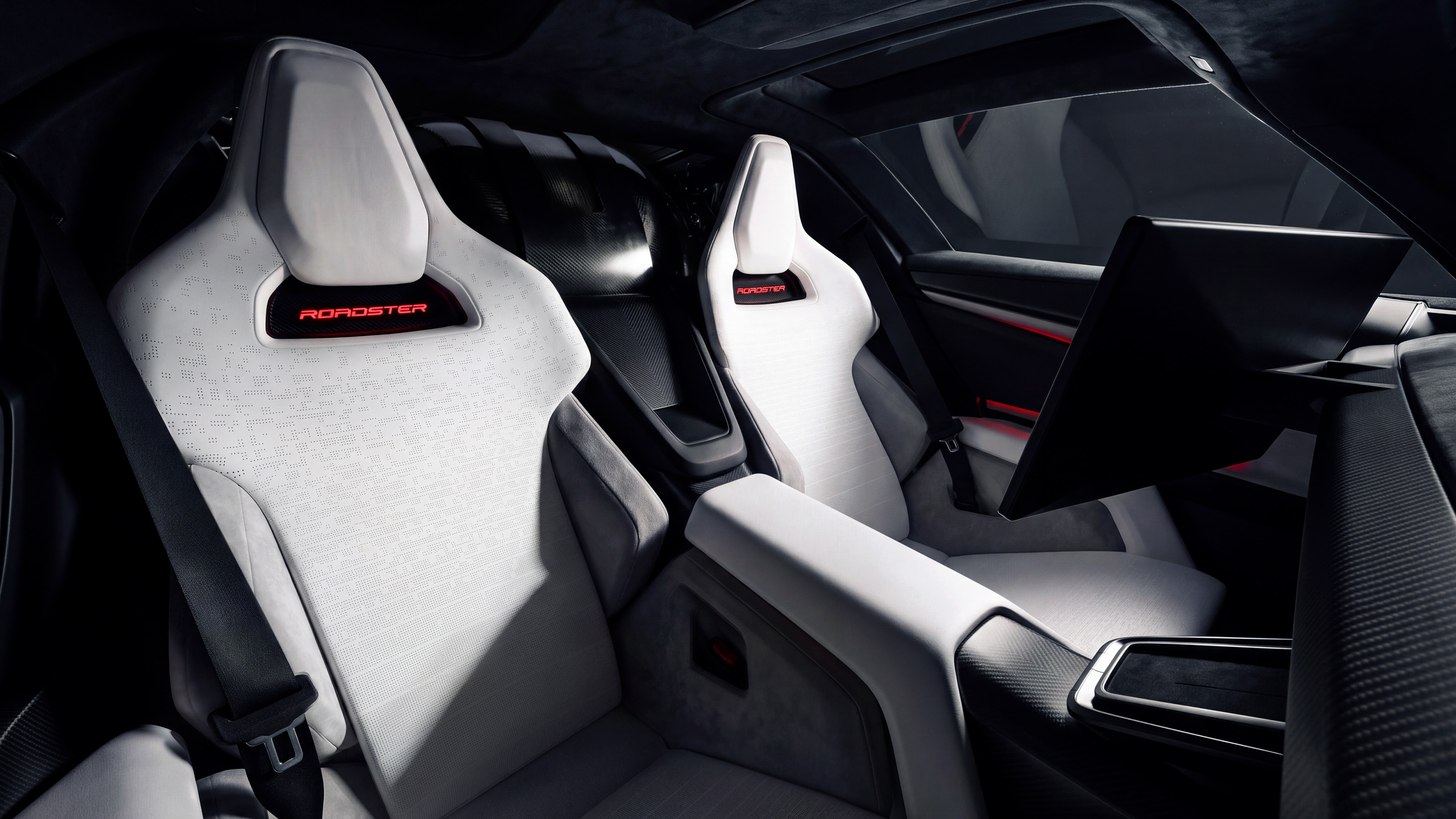 New Tesla Roadster - seats
