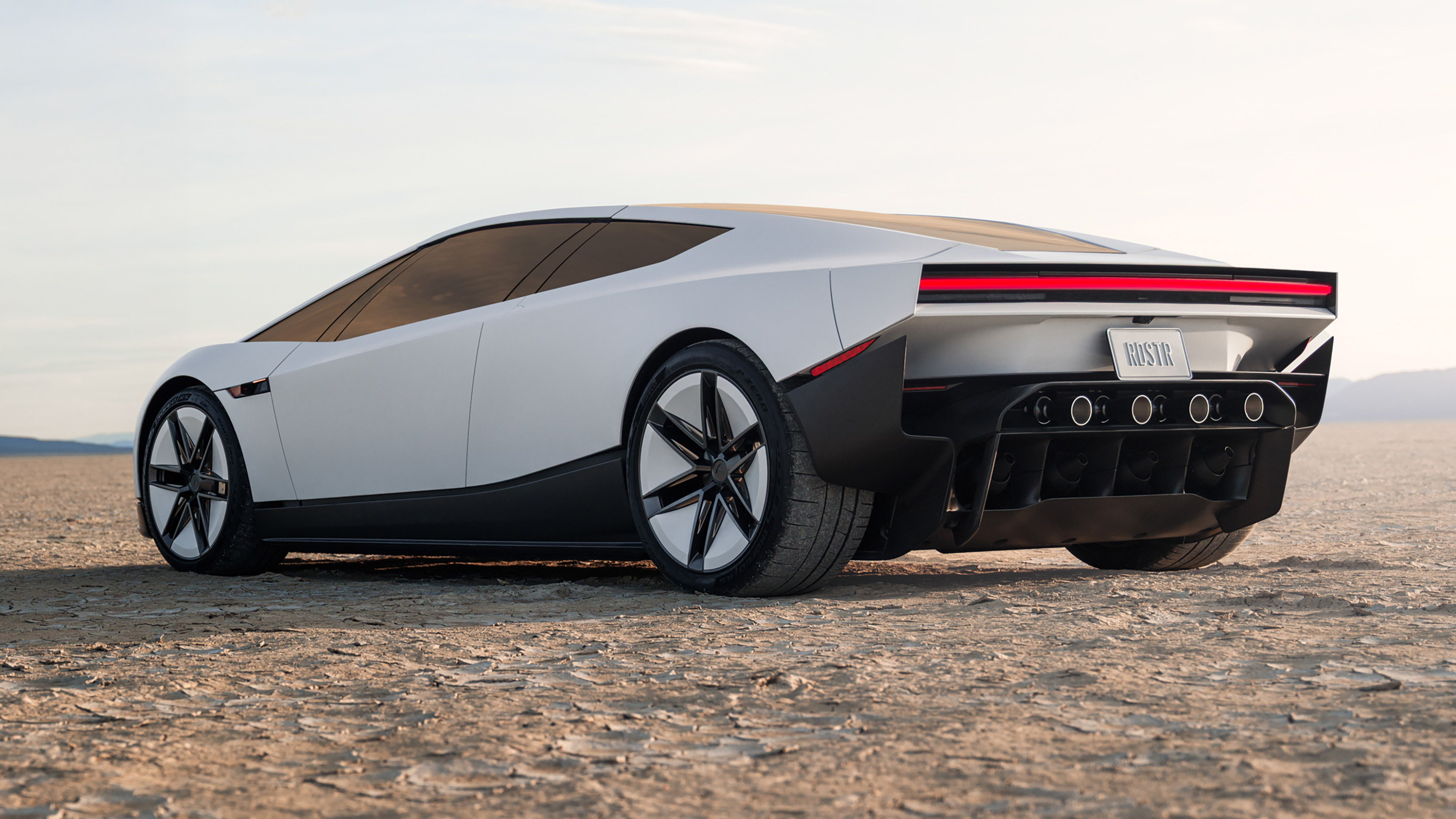 New Tesla Roadster - rear