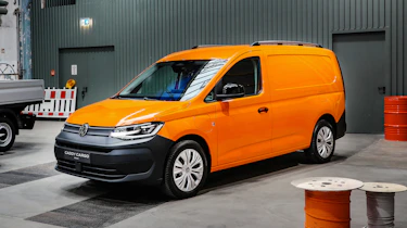 New VW Caddy Cargo - front 3/4