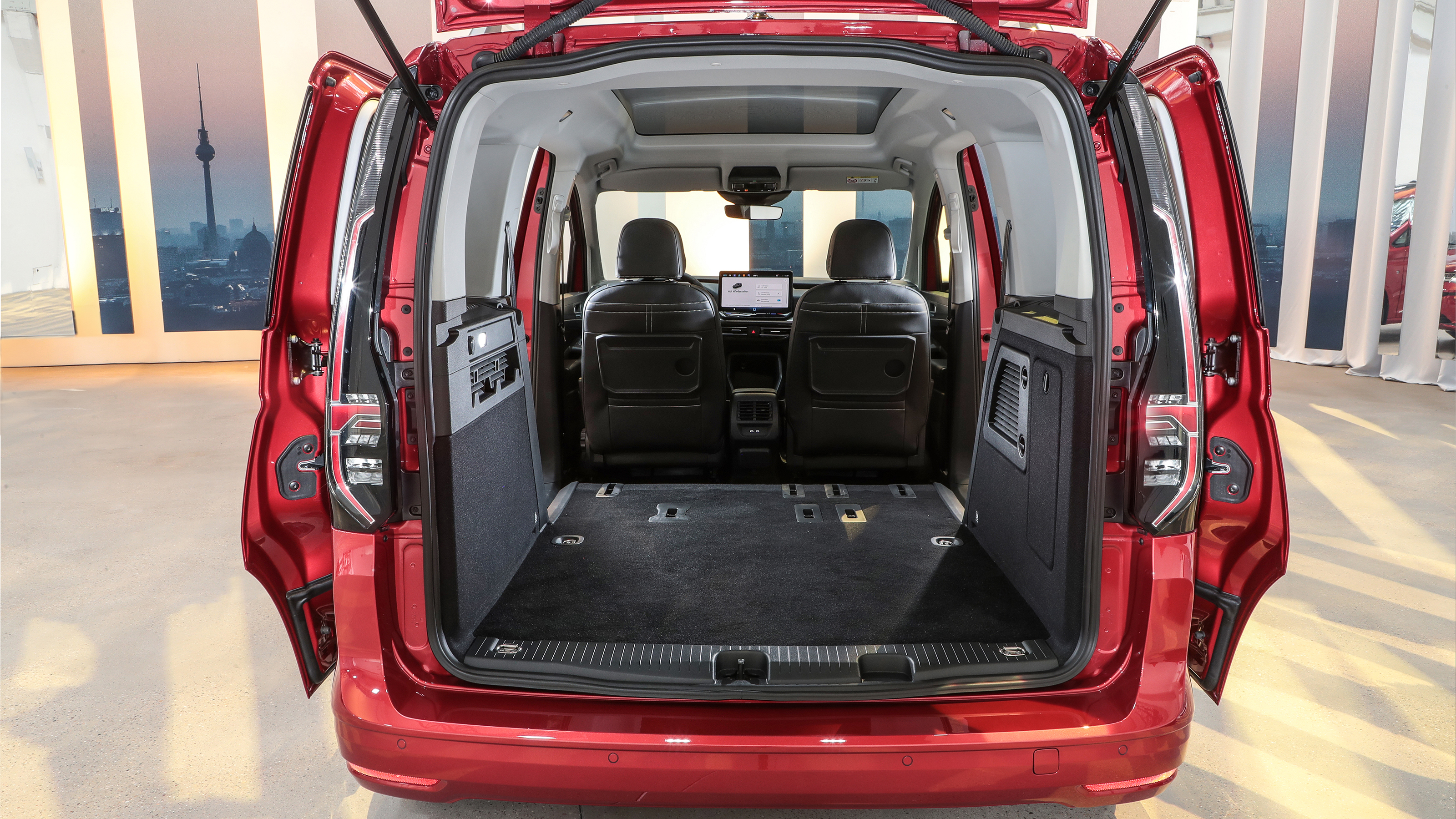 New VW Caddy People - cargo space
