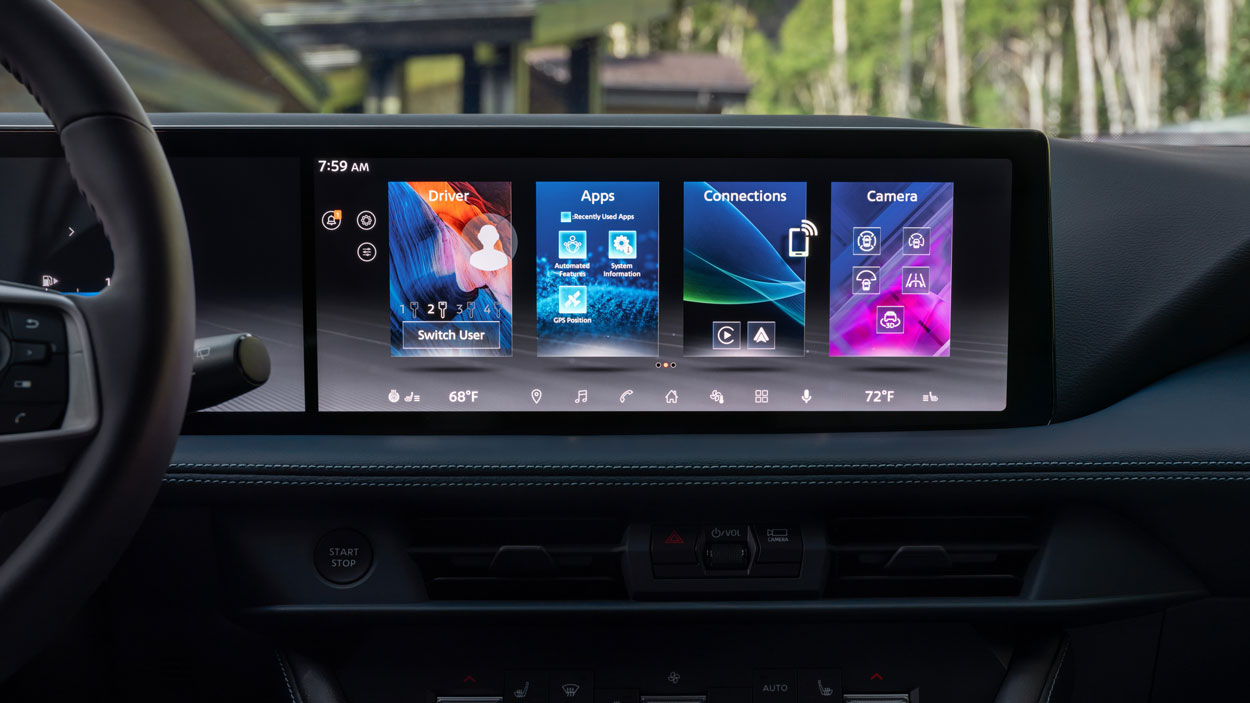 Nissan X-Trail - screen