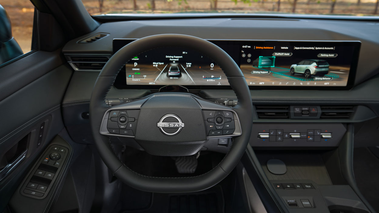 Nissan X-Trail - steering wheel