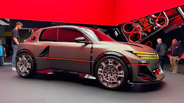 Peugeot E-T16 concept at the Paris Motor Show