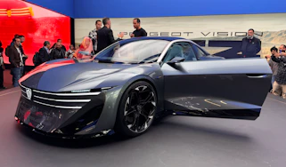 New Peugeot RCZ Vision - Paris Motor Show front static
