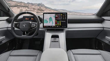 Polestar 4 SUV - dash