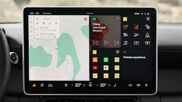 Polestar 4 SUV - screen
