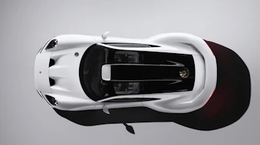 Porsche Mission S concept - above