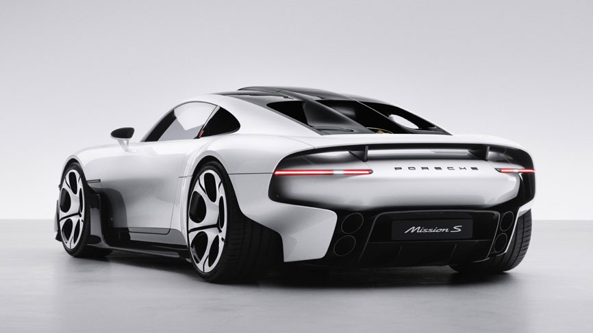 Porsche Mission S concept - rear