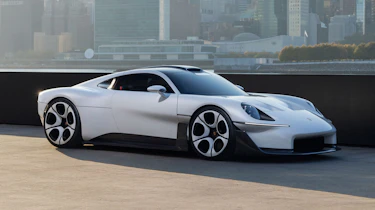 Porsche Mission S concept - front outdoor