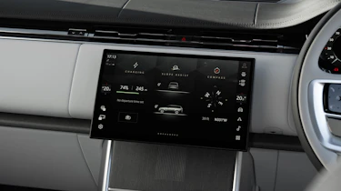 Range Rover Electric - screen
