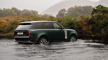 Range Rover Electric - rear off-road