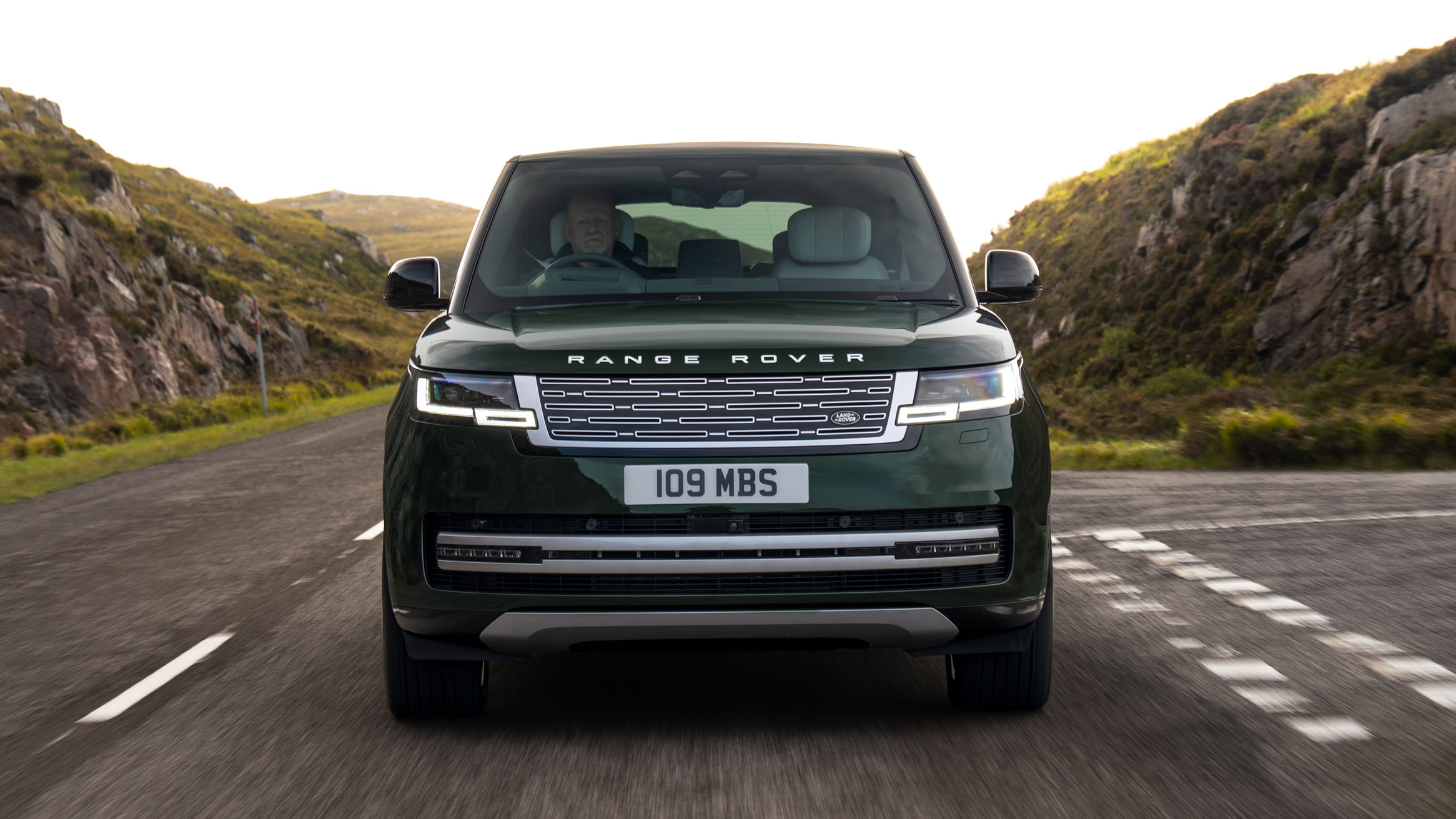 Range Rover Electric - full front