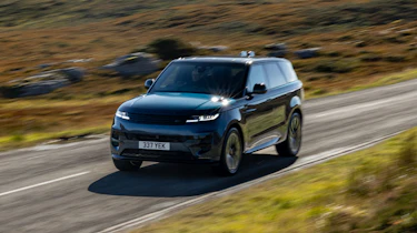 Range Rover Sport Electric - front tracking