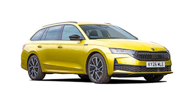 Skoda Octavia Estate - front angled