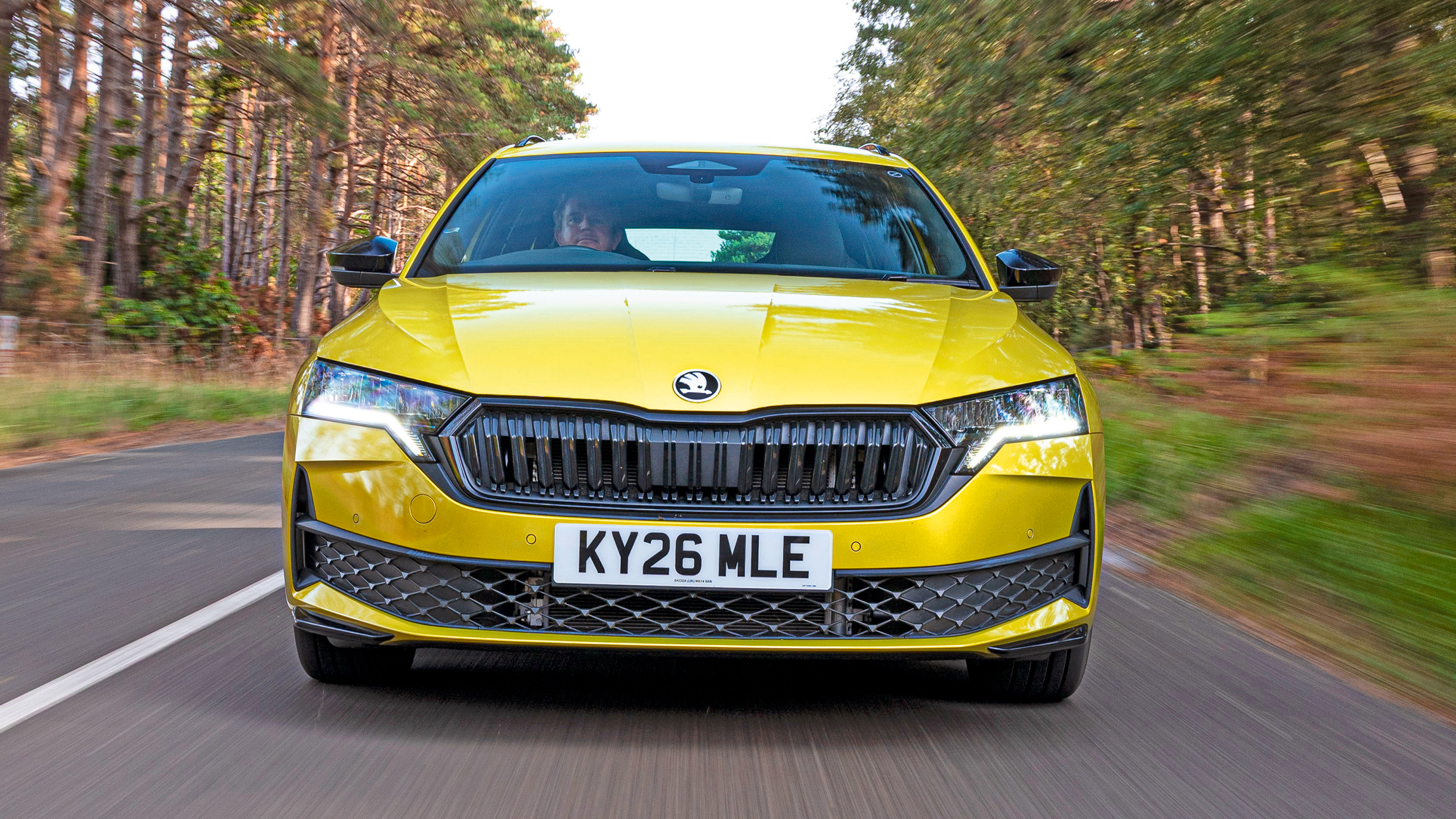 Skoda Octavia Estate - front end