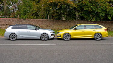 Skoda Octavia Estate vs Vauxhall Astra Sports Tourer - head-to-head